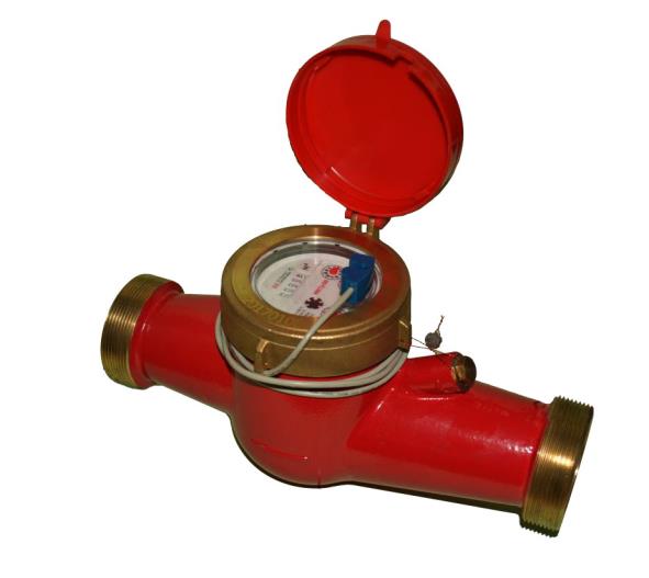 Счетчик горячей воды крыльчатый многоструйный ВОДОМЕР МВСТ-15 Счетчики воды и тепла
